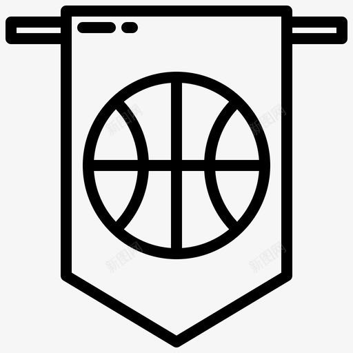 标签篮球57直线型图标svg_新图网 https://ixintu.com 标签 直线 篮球 线型