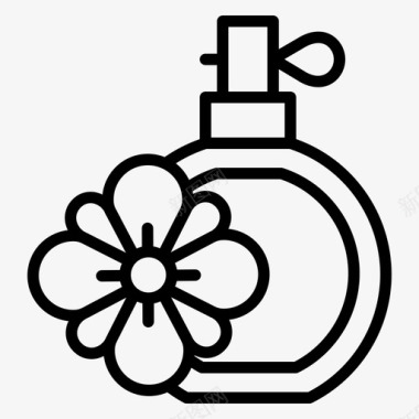 香水美容和spa8概述图标图标