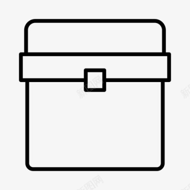 钓具盒钓鱼钓鱼盒图标图标