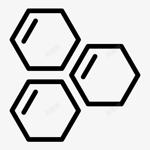 细胞分子科学图标svg_新图网 https://ixintu.com 分子 科学 细胞