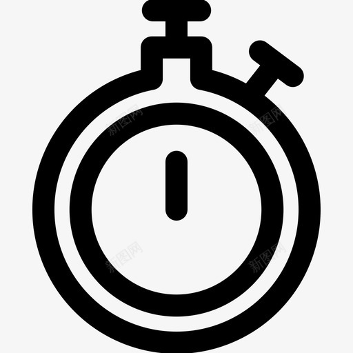 秒表小时分钟图标svg_新图网 https://ixintu.com 健身房 分钟 小时 时间 秒表 速度