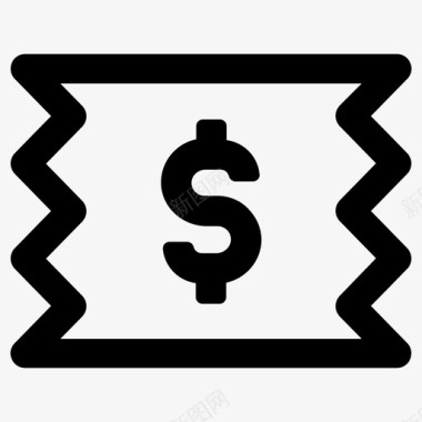 收据帐单发票图标图标