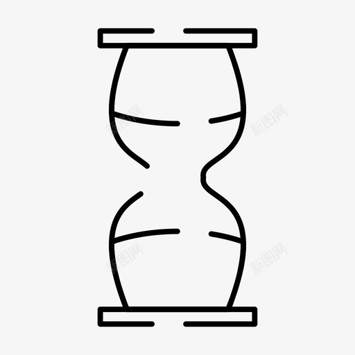 沙漏业务时钟图标svg_新图网 https://ixintu.com 业务 时钟 时间 时间等 沙漏 沙钟 界面 等待 集合