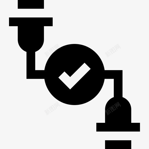 连接成功计算机40已填充图标svg_新图网 https://ixintu.com 填充 成功 计算机 连接