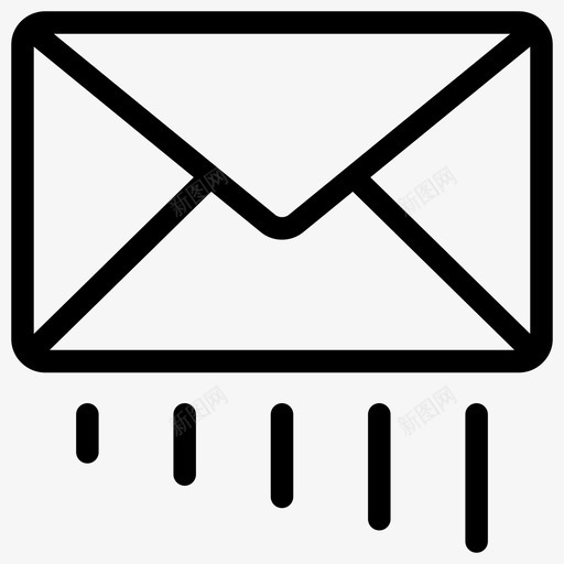 信息发送数字通信电子邮件图标svg_新图网 https://ixintu.com 信件 信封 信息 功率 发送 图形 数字通信 电子邮件 线图 速度 邮件
