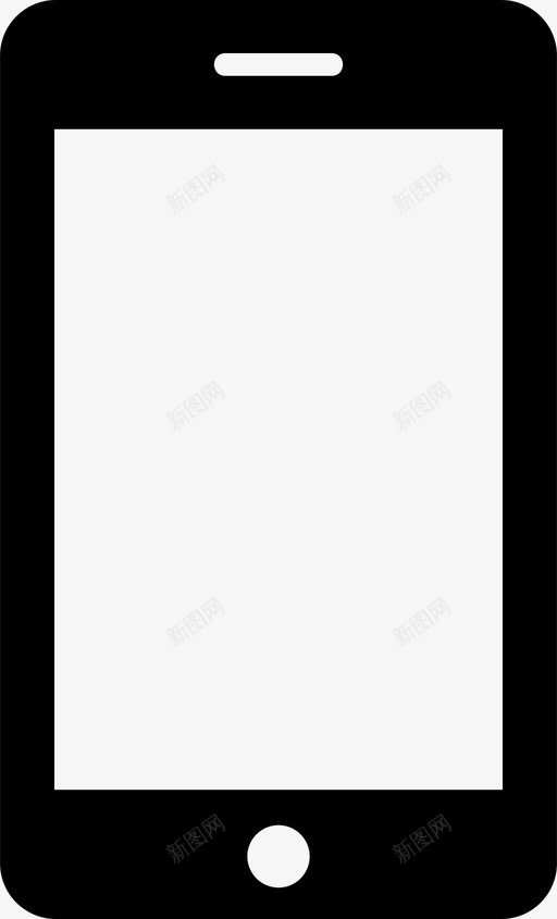 移动设备手机便携式图标svg_新图网 https://ixintu.com 便携式 手机 移动 设备