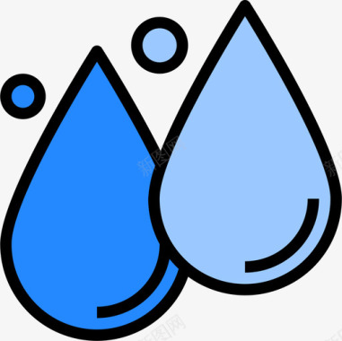 水电能6线颜色图标图标