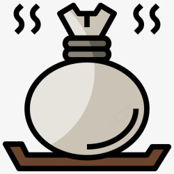 草本线性草本spa39线性颜色图标高清图片