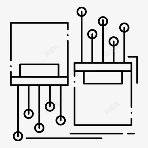 数字有线电子图标svg_新图网 https://ixintu.com collection feb v5 光纤 接口 数字 有线 电子 网络 通道