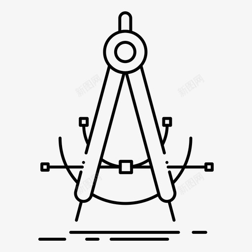 精度罗盘绘图罗盘图标svg_新图网 https://ixintu.com feb v4 几何 测量 界面 精度 绘图 网络 罗盘 集合