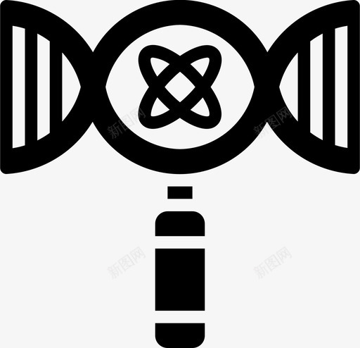 Dna遗传学和生物工程6填充图标svg_新图网 https://ixintu.com Dna 填充 生物工程 遗传学