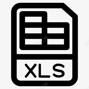 xls文档文件图标图标