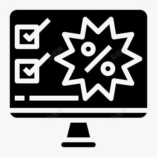 计算机广告52填充图标svg_新图网 https://ixintu.com 填充 广告 计算机