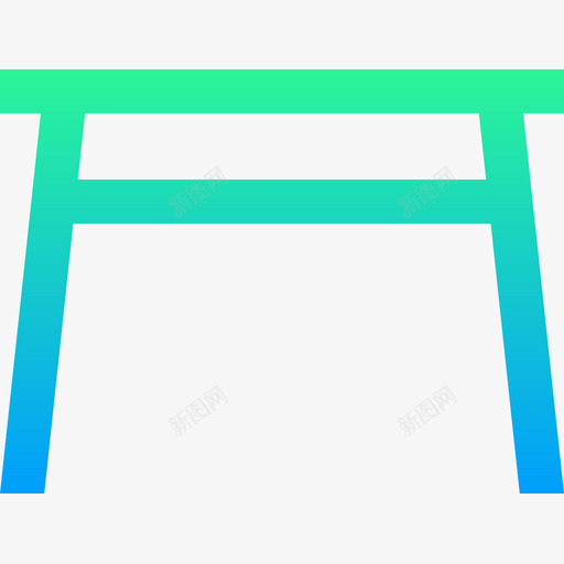 桌子家庭和生活28梯度图标svg_新图网 https://ixintu.com 家庭 桌子 梯度 生活