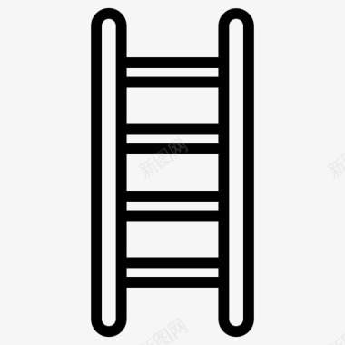 梯子修炼1直线图标图标