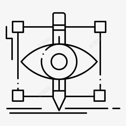 草稿草图图标svg_新图网 https://ixintu.com 界面 网络 草图 草稿 视觉 设计 集合