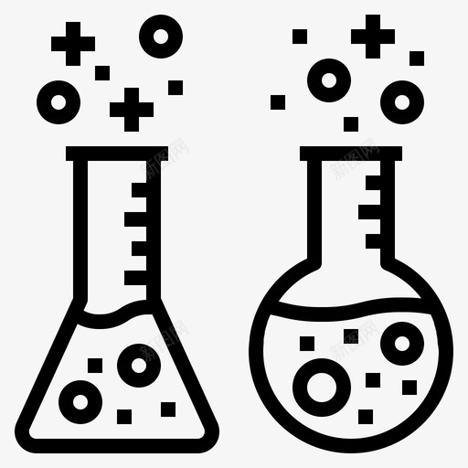 科学化学实验室图标svg_新图网 https://ixintu.com 化学 实验室 扎实 教育 科学 科研