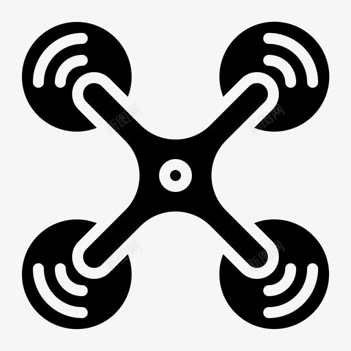 无人机智能技术12填充图标svg_新图网 https://ixintu.com 填充 技术 无人机 智能
