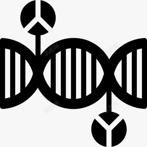 Dna遗传学和生物工程6填充图标svg_新图网 https://ixintu.com Dna 填充 生物工程 遗传学