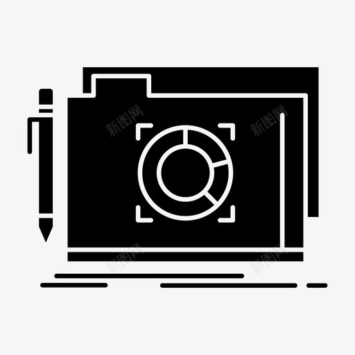 文件夹文件锁图标svg_新图网 https://ixintu.com 市场研究 战略 战略管理 文件 文件夹 目标