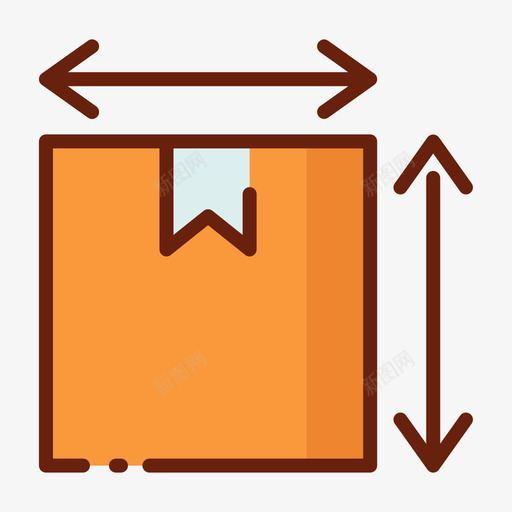 包装物流54线性颜色图标svg_新图网 https://ixintu.com 包装 物流 线性 颜色