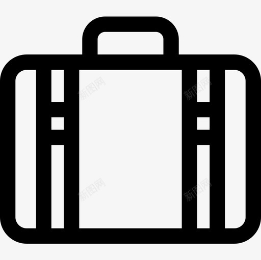 行李车辆和运输工具6直线图标svg_新图网 https://ixintu.com 直线 行李 车辆 运输工具