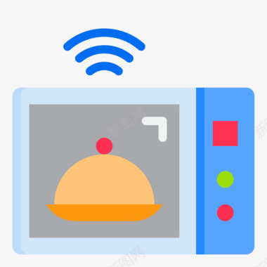 微波炉智能技术15平板图标图标