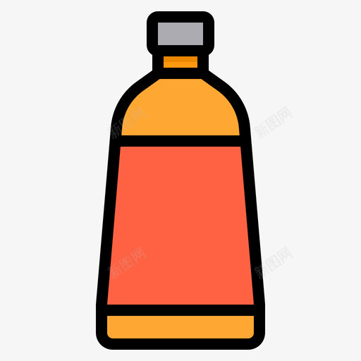 管瓶和容器4线性颜色图标svg_新图网 https://ixintu.com 容器 管瓶 线性 颜色