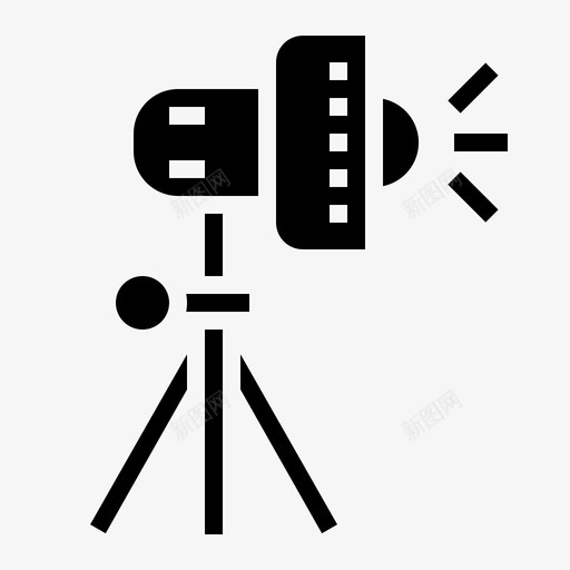 工作室照明摄影98填充图标svg_新图网 https://ixintu.com 填充 工作室 摄影 照明