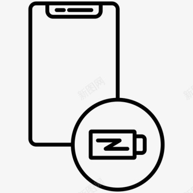 智能手机电池电池充电智能手机工具图标图标