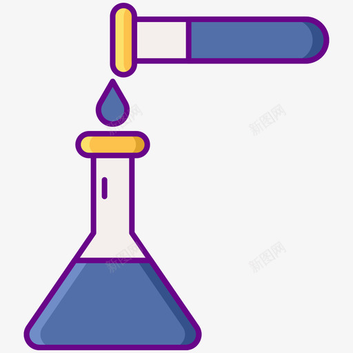 实验58实验室线性颜色图标svg_新图网 https://ixintu.com 实验 实验室 线性 颜色