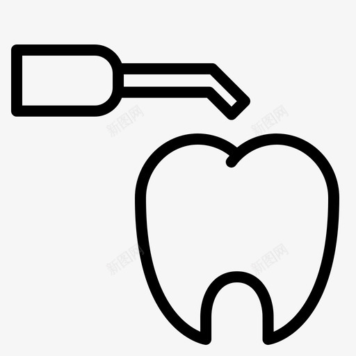 牙齿清洁剂护理牙齿图标svg_新图网 https://ixintu.com 护理 清洁剂 牙科 牙齿 诊所