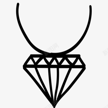 采购产品钻石项链钻石项链配件图标图标