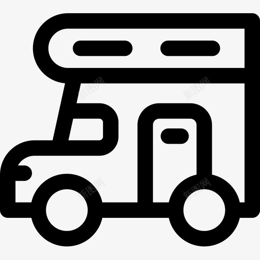 商队车辆和运输工具6直线图标svg_新图网 https://ixintu.com 商队 直线 车辆 运输工具