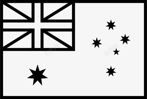 赫德和麦克唐纳群岛国旗简化的世界国旗轮廓图标svg_新图网 https://ixintu.com 世界 唐纳 国旗 简化 群岛 赫德 轮廓 麦克