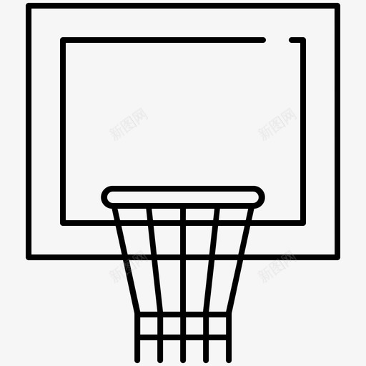 篮球网游戏篮球图标svg_新图网 https://ixintu.com 游戏 球网 篮球 著名 运动