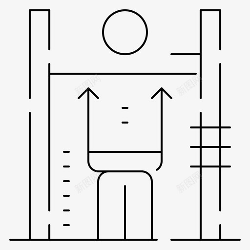 绩效增长人力图标svg_新图网 https://ixintu.com 人力 商业 增长 技能 改进 激励 生产力 管理 绩效 虚线