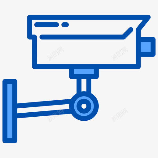 中央电视台媒体技术蓝色图标svg_新图网 https://ixintu.com 中央电视台 媒体 技术 蓝色
