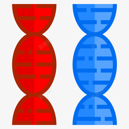 Dna医学178扁平图标svg_新图网 https://ixintu.com Dna 医学 扁平