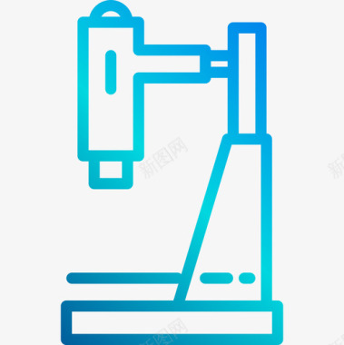 研究创业6线性梯度图标图标