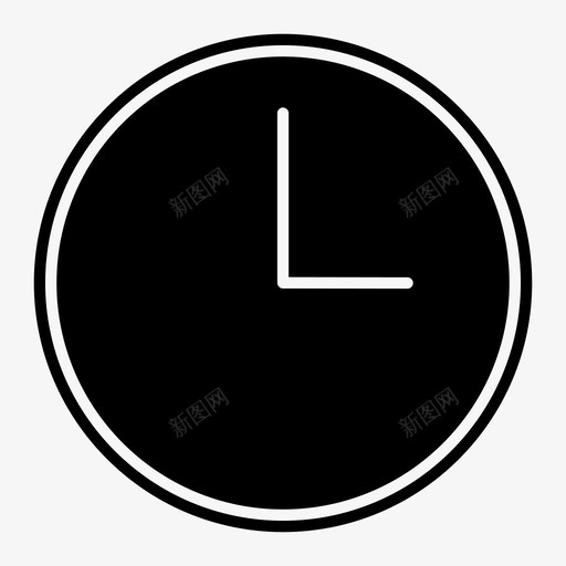 时钟设定时钟时间图标svg_新图网 https://ixintu.com 手表 挂钟 时钟 时间 计时器 设定