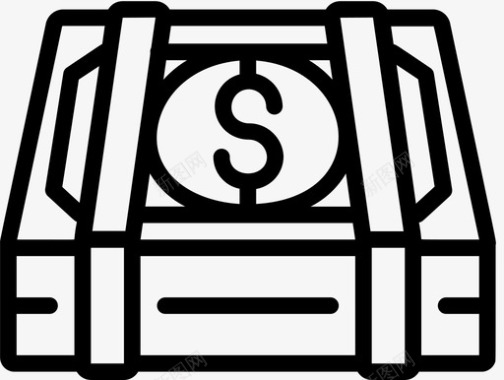 金钱流行文化3直系图标图标