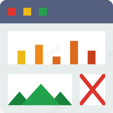 Web分析用户界面第3卷第6卷平面图图标图标
