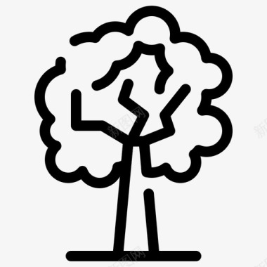 树生长植物图标图标