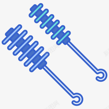 纹身机纹身13线性颜色图标图标