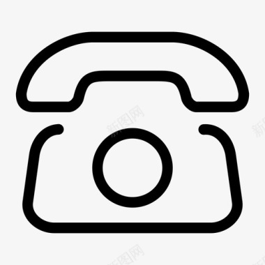 电话旧电话复古电话图标图标