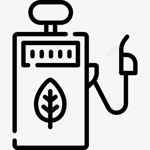 燃料生态233线性图标svg_新图网 https://ixintu.com 燃料 生态 线性