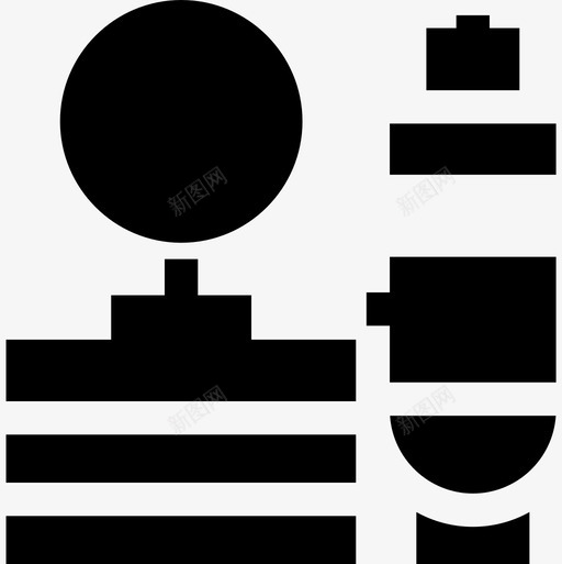 浴室家装43填充图标svg_新图网 https://ixintu.com 填充 家装 浴室
