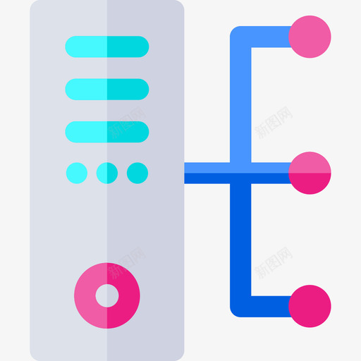 Cpu大数据88扁平图标svg_新图网 https://ixintu.com Cpu 大数 扁平 数据