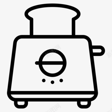 烤面包机家用电器17概述图标图标